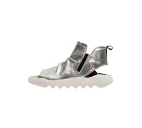 softinos Sandalen Leder Silber/Weiß - 39