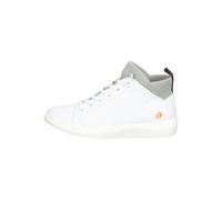 softinos Sneaker Leder Weiß/Grau - 37
