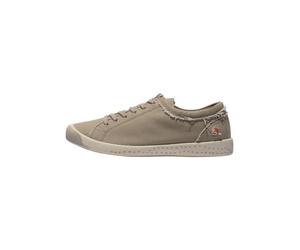 softinos Sneaker Lederimitat/Textil Grau - 43