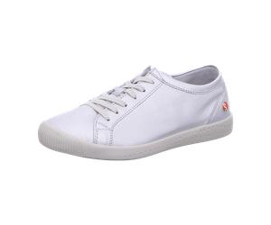 Softinos Sportliche Schnürschuhe für Damen, silber, Größe 38 EU