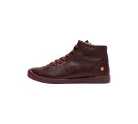 softinos Stiefelette Leder Dunkelrot Warmfutter - 39