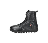 softinos Stiefelette Leder Schwarz/Schwarz Warmfutter - 41