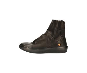 softinos Stiefelette Leder Schwarz Warmfutter - 36