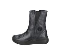 softinos Stiefelette Leder/Textil Navy/Schwarz - 38