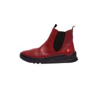 softinos Stiefelette Leder/Textil Rot Warmfutter - 37