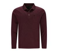 Softknit-Polo in Dreieck-Jacquard allover