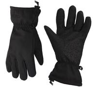 Softshell Gloves Herren Fingerhandschuhe, schwarz, Gr. 10.5