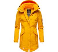 Softshell-Mantel mit Kapuze "Soulinaa" Amber Yellow S