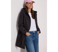 Softshellmantel CECIL, Damen, Gr. XXL (46), berry rot, Softshell, 92% Polyester, 8% Elasthan, normal ca. Mitte Oberschenkel, ohne Ausschnitt, elastischer Bund, Mäntel, mit Kapuze mit Tunnelzugband (86