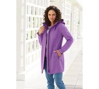 Softshelljacke CASUAL LOOKS, Damen, Gr. 38, lila, 94% Polyester, 6% Elasthan, unifarben, Jacken Softshelljacke (53130654-38) lila