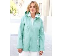 Softshelljacke CASUAL LOOKS, Damen, Gr. 42, grün (mint), 94% Polyester, 6% Elasthan, unifarben, Jacken Softshelljacke (360592-42) mint