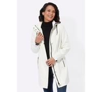 Softshelljacke CASUAL LOOKS, Damen, Gr. 50, beige (ecru), 94% Polyester, 6% Elasthan, unifarben, Jacken Softshelljacke (90553035-50) ecru