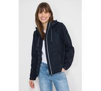 Softshelljacke CECIL, Damen, Gr. XXL (46), blau navy, Stoff, 92% Polyester, 8% Elasthan, unifarben, comfort fit normal, ohne Ausschnitt, Bündchen, Jacken Softshelljacke, super soft (11063903-XXL) blau