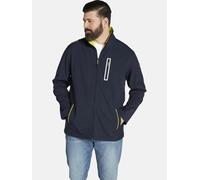 Softshelljacke CHARLES COLBY "Jacke SIR HAGANS", Herren, Gr. 54, blau (dunkelblau), Obermaterial: 95% Polyester COOLMAX PES(Coolmax). 5% Elasthan EL., Jacken Softshelljacke (14732521-54) dunkelblau