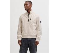 Jack & Jones Herrenjacke Mann Jjeparker Softshell Bomber Sn Grau Größe XXL
