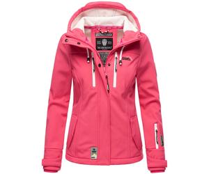 Softshelljacke MARIKOO "Kleine Zicke", Damen, Gr. S, pink, Obermaterial: 98% Polyester, 2% Elasthan, Innenseite: 100% Polyester, Jacken Softshelljacke, sportliche Funktionsjacke (25585826-S) pink