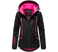 Softshelljacke MARIKOO "Mount-Cho-Oyu", Damen, Gr. XS, schwarz, Obermaterial: 95% Polyester, 5% Elasthan. Futter: 100% Polyester. Ärmelfutter: 100% Polyester, Jacken Softshelljacke, mit abnehmbarer Ka