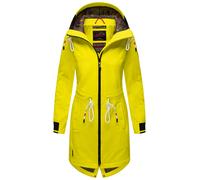 MARIKOO Damen Softshell Mantel mit Kapuze Softshelljacke B964 [B964-Mount-Fur-Li-Green-Gr.XL]
