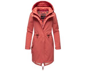 Softshelljacke MARIKOO "Mountain Presanella", Damen, Gr. M, rot (rouge), Obermaterial: 95% Polyester, 5% Elasthan; Futter: 100% Polyester; Wattierung: 100% Polyester; Ärmelfutter: 100% Polyester, Jack