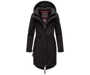 Softshelljacke MARIKOO "Mountain Presanella", Damen, Gr. S, schwarz, Obermaterial: 95% Polyester, 5% Elasthan; Futter: 100% Polyester; Wattierung: 100% Polyester; Ärmelfutter: 100% Polyester, Jacken S