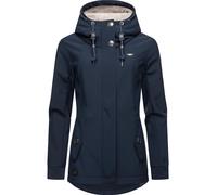Softshelljacke RAGWEAR "Monadde Softshell" Gr. M (38), blau (navy) Damen Jacken (43123422-M) navy