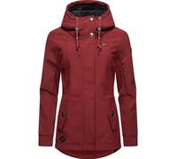 Softshelljacke RAGWEAR "Monadde Softshell" Gr. XS (34), rot Damen Jacken (88736150-XS) rot