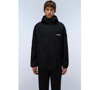 NAPAPIJRI A-Biois atmungsaktive Softshell-Jacke Herren Übergangs-Jacke mit Kapuze NP0A88TN9411 Schwarz XL