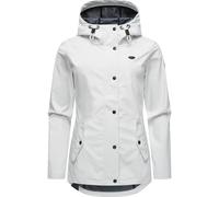 Softshelljacke RAGWEAR "Margge Shell", Damen, Gr. M (38), weiß, Obermaterial: 100% Polyester. Innenfutter: 100% Polyester, tailliert hüftbedeckend, hoch geschlossener Ausschnitt, Ärmel ohne Ärmelschli