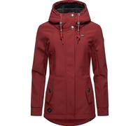 Softshelljacke RAGWEAR "Monadde Softshell" Gr. XL (42), rot Damen Jacken (88736150-XL) rot