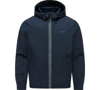 Softshelljacke RAGWEAR "Shellwie Bonded", Herren, Gr. L (52), navy, Softshell, Obermaterial: 100% Polyester, gerade hüftbedeckend, hoch geschlossener Ausschnitt, Ärmel ohne Ärmelschlitz Windstopperbün