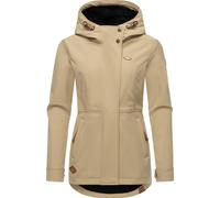 Softshelljacke RAGWEAR "Yba" Gr. XXXL (46), grau (taupe) Damen Jacken (84105014-XXXL) taupe