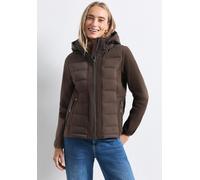Softshelljacke STREET ONE, Damen, Gr. 34, braun (auburn braun), Jacken Softshelljacke, mit moderner Steppung (46485032-34) auburn braun