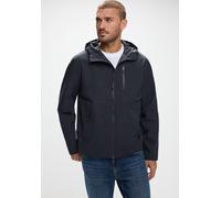 Softshelljacke STREET ONE MEN, Herren, Gr. L (42), blau (nightshade blau), Stoff, Obermaterial: 100% Polyester; Futter: 100% Polyester, unifarben, gerade normal, ohne Ausschnitt, Bündchen, Jacken, was