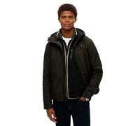 Softshelljacke Superdry mit Kapuze, schwarz