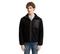 Softshelljacke TOM TAILOR DENIM, Herren, Gr. XXL, schwarz, Web, Obermaterial: 100% Polyester. Futter: 100% Polyester, unifarben, regular fit taillenbedeckt, elastischer Bund, Jacken Softshelljacke, mi
