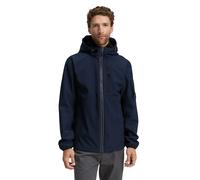 Softshelljacke TOM TAILOR, Herren, Gr. 3XL, blau (sky captain blau), Softshell, Obermaterial: 100% Polyester. Futter: 100% Polyester, unifarben, regular fit taillenbedeckt, elastischer Bund, Jacken So