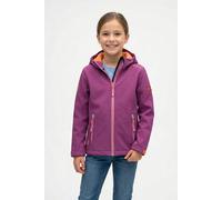 Softshelljacke TROLLKIDS "GIRLS TROLLFJORD JACKET", Kinder, Gr. 176, mallow pink, papaya, Softshell, Obermaterial: 94% Polyester, 6% Elasthan, normal, Jacken Softshelljacke, für Kinder und Jugendliche