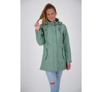 Softshellmantel ANKERGLUT "SKY PEAK WOMEN", Damen, Gr. 54 (XXL), grau, 96% Polyester; 4% Elasthan, mit Daumenlöchern,mit Schneefang,mit verstellbarem Klettverschluss, Mäntel, auch in Großen Größen erh