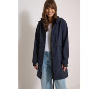 Cecil Softshell Mantel mit Kapuze dark navy blue L