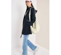 Softshellmantel CECIL, Damen, Gr. M (40), blau navy, Softshell, Obermaterial: 100% Polyester; Futter: 100% Polyester, unifarben mit Farbeinsatz, comfort fit normal, ohne Ausschnitt, Bündchen, Mäntel,