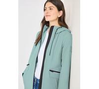 Softshellmantel CECIL, Damen, Gr. XS (36), mint sea grün, Softshell, Obermaterial: 100% Polyester; Futter: 100% Polyester, unifarben mit Farbeinsatz, comfort fit normal, ohne Ausschnitt, Bündchen, Män