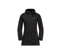 Funktionsjacke JACK WOLFSKIN "WINDHAIN COAT W" Gr. S, schwarz (black) Damen Jacken Übergangsjacken in schlichtem Design (88150766-S)