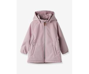 Softshellmantel Kapuze Blümchen Mädchen NAME IT malve Gr. 92/98