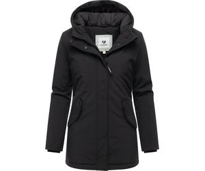 Softshellmantel RAGWEAR "Navanuti", Damen, Gr. L (40), schwarz, Obermaterial: 96% Polyester, 4% Elasthan. Innenfutter: 100% Polyester. Wattierung: 100% Polyester, tailliert Po-bedeckend, hoch geschlos