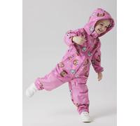 Softshelloverall NAME IT "NMFALFA08 PAWPATROL SOFTSHELL NOOS CPLG", Jungen, Gr. 98, N-Gr, pink (pink cosmos), Softshell, Obermaterial: 94% Polyester, 6% Elasthan, bedruckt, regular fit normal, Rundhal
