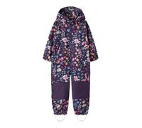 Softshelloverall NAME IT "NMFALFA08 SOFTSHELL SUIT AOP 1FO NOOS", Kinder, Gr. 92, N-Gr, crown jewel aop:botanical meadow, Softshell, Obermaterial: 94% Polyester, 6% Elasthan, bedruckt, elastischer Bun