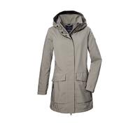 Softshellparka "GS 95 WMN SFTSHLL PRK", Damen, Gr. 42, grün (helloliv), Oberstoff: Oberseite: 100% Polyester (recycelt), Rückseite: 100% Polyester (recycelt), G.I.G.A. DX BY KILLTEC, sportlich, Jacken