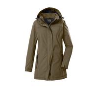 G.I.G.A. DX Damen Softshellparka mit abzippbarer Kapuze GW 36 WMN SFTSHLL PRK, dunkelschlamm, 48, 43543-000