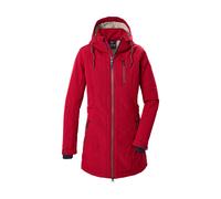 Softshellparka "GW 61 WMN SFTSHLL PRK", Damen, Gr. 42, rot, Oberseite: 100% Polyester.Rückseite: 100% Polyester.Futter: 100% Polyester, G.I.G.A. DX BY KILLTEC, Jacken, Winddichter, wasserabweisender D