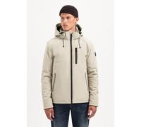 Softshellparka NO EXCESS "No Excess Softshelljacke", Herren, Gr. M, stone, 94% Polyester (Recycelt), 6% Elasthan, Jacken (75801029-M) stone